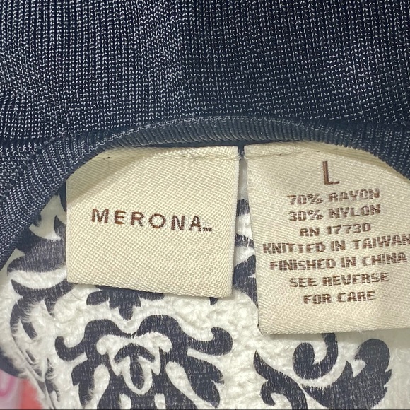 Merona Sleeveless Knit Tank Top Black Large - Picture 5 of 9